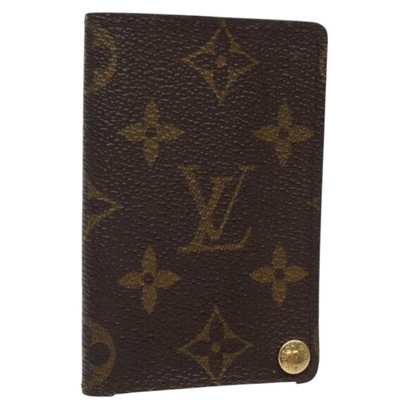 LOUIS VUITTON Monogram Porto Cartes Credit Pression Card Case M60937 Auth th6005 - Picture 1 of 16